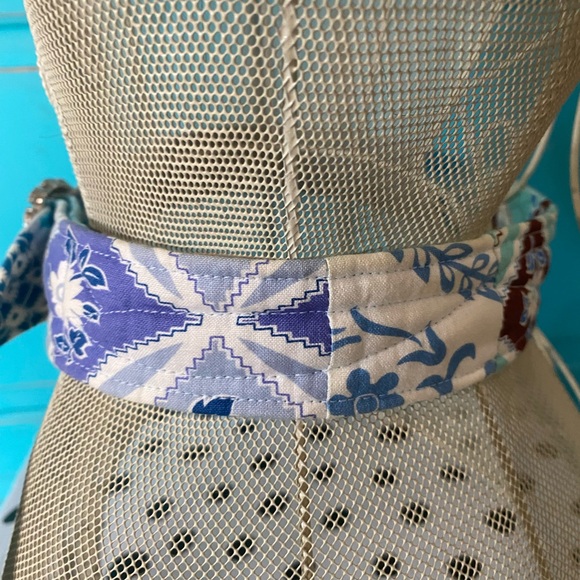 Bari J Handmade Belt-Quilted Cotton Fabric Rhinestone Buckle Adjustable Gift - Picture 6 of 10